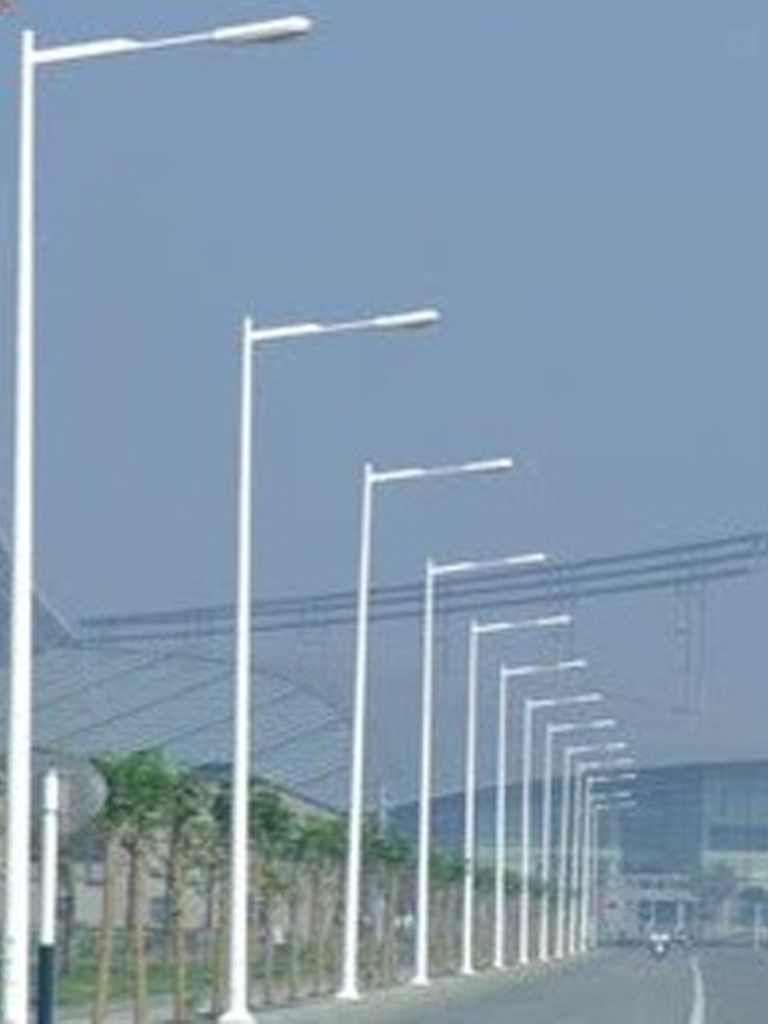 Hitech Octagonal Street light pole Hitech Octagonal Street light pole Size 4m, 5m 6m, 7m, 8m, 9m, 10m, 11m, 12 meter