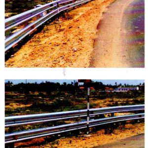 Hitech Metal Crash Barrier /  Single, Double, Triple beams